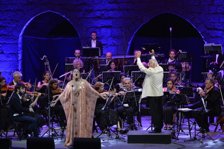 Anna Netrebko at Beiteddine Festival